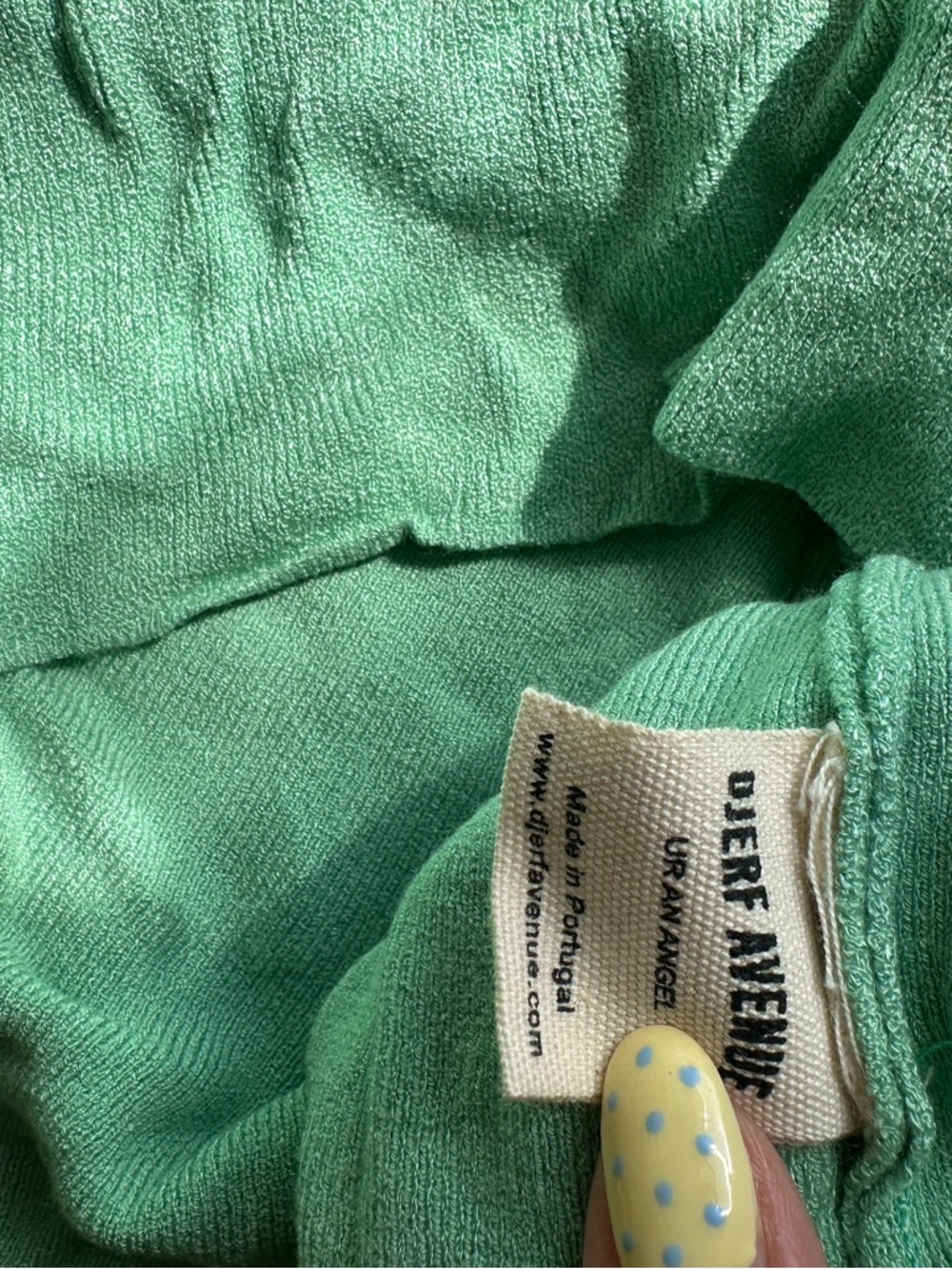 Djerf Avenue Brand New (NWT) Tube Skirt - Mint - Picture 9 of 9
